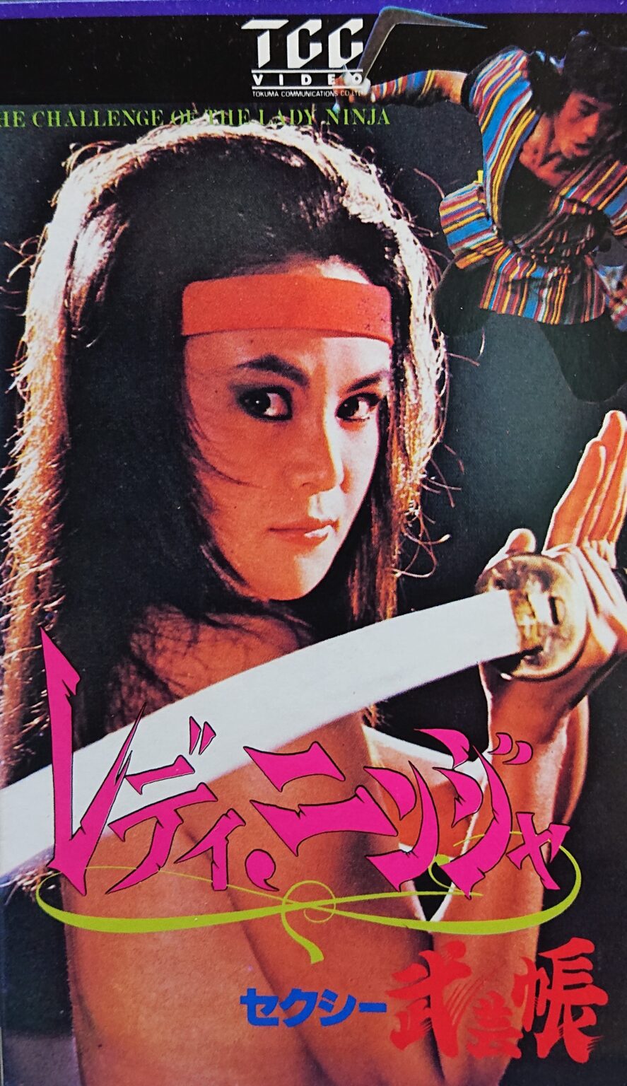 【レア作品！香港映画】レディ・ニンジャ セクシー武芸帳 The Challenge Of The Lady Ninja浪人女神龍剣 女忍者