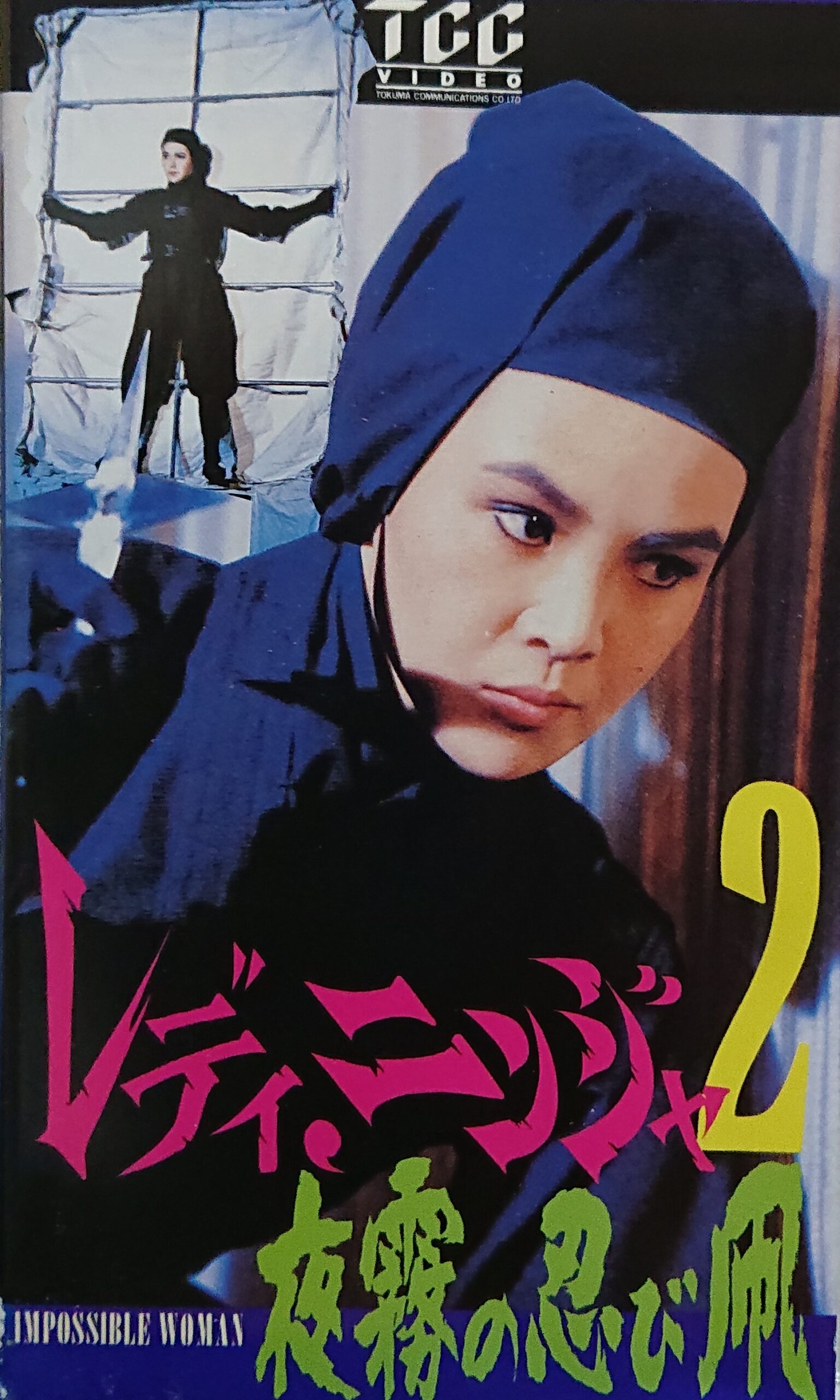 レア作品！香港映画】レディニンジャ2 夜霧の忍び凧(飛簷走壁