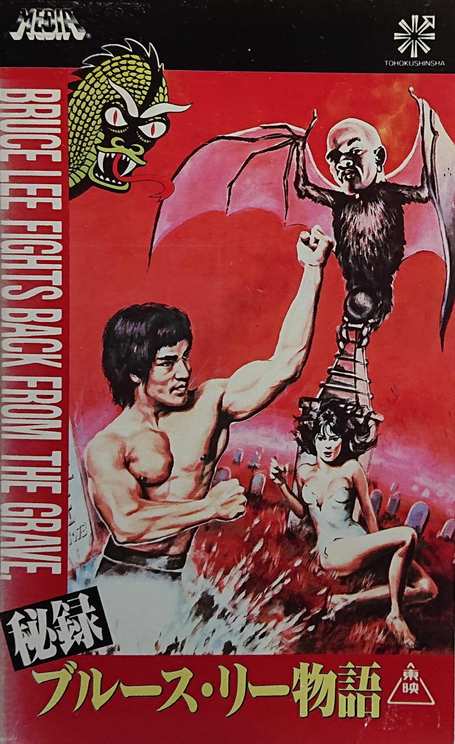 レア作品！カンフー映画】秘録ブルース・リー物語(BRUCE LEE FIGHTS